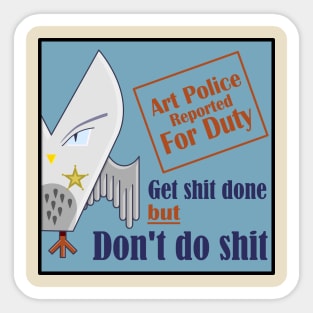 Art Police Sticker